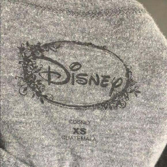 Disney Princess Jasmine Ariel grey size XS‎ gray short sleeve Shirt - Picture 9 of 9